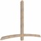 Ekena Millwork Bellingham Smooth Timber Gable Bracket, Douglas Fir, 84"W x 56"H x 3 1/2"D x 3 1/2"F, 16/12 Pitch GBW084X56X0404BEL00SDF - alternate 4
